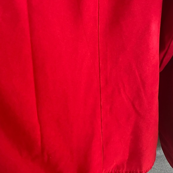 Dressbarn Riveted Red Top - Picture 10 of 11